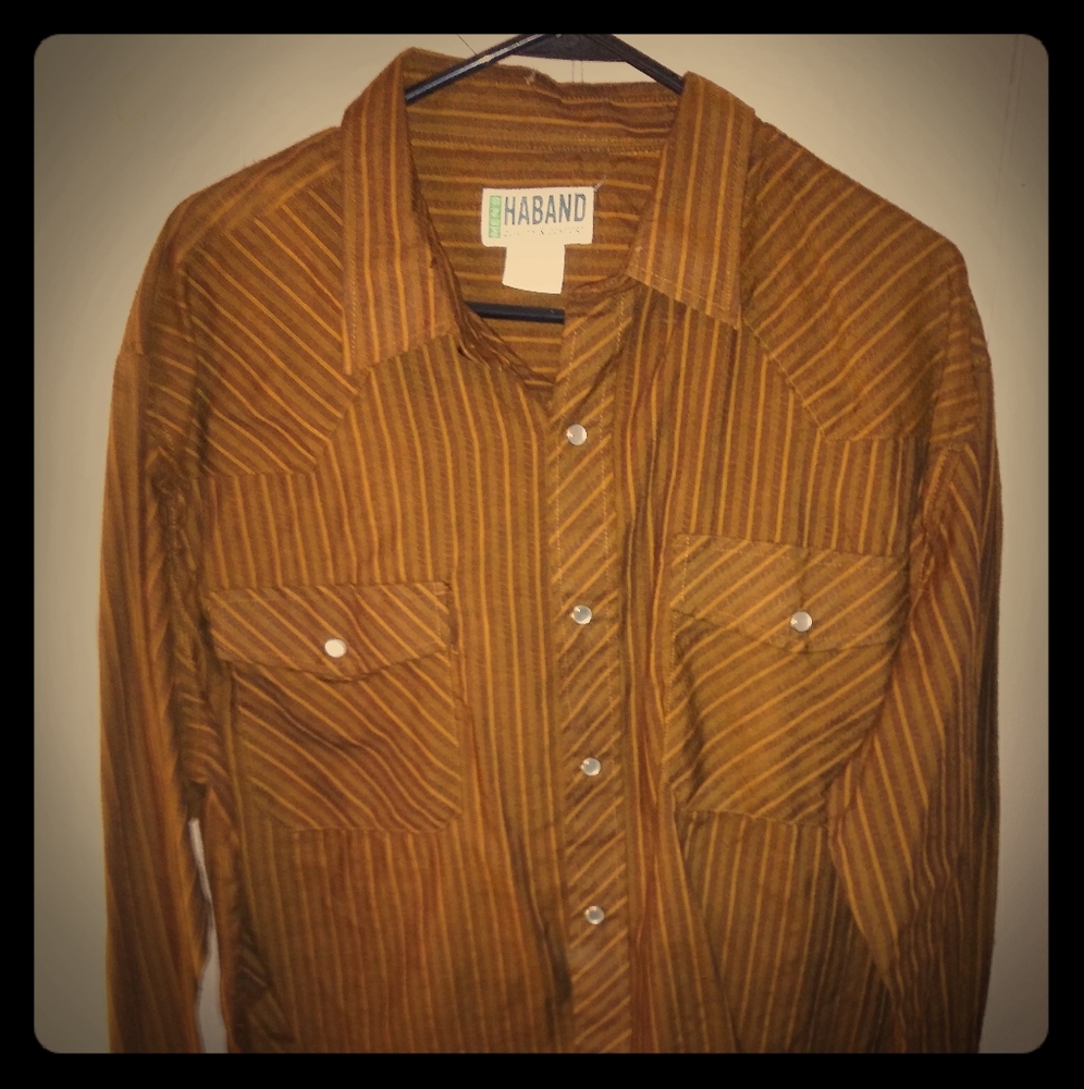 Western style rockabilly shirt